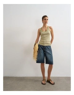 LOUISA SPAGHETTI VEST