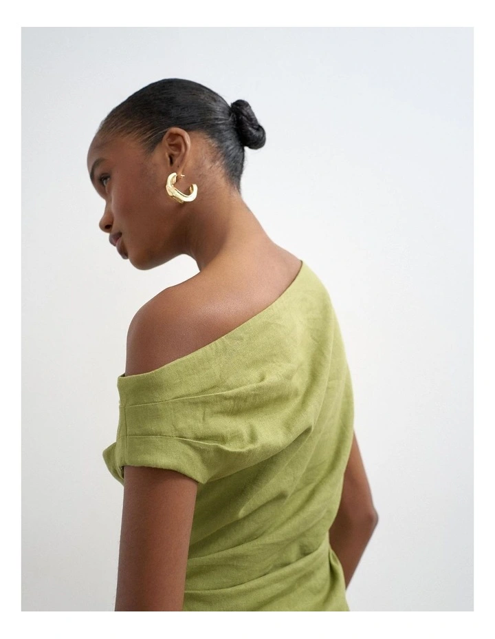 CASA CINCHED WAIST TOP image 3