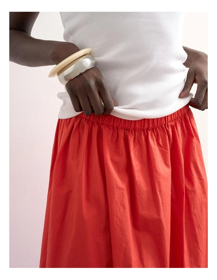 LINA LACE ANKLE SKIRT image 3