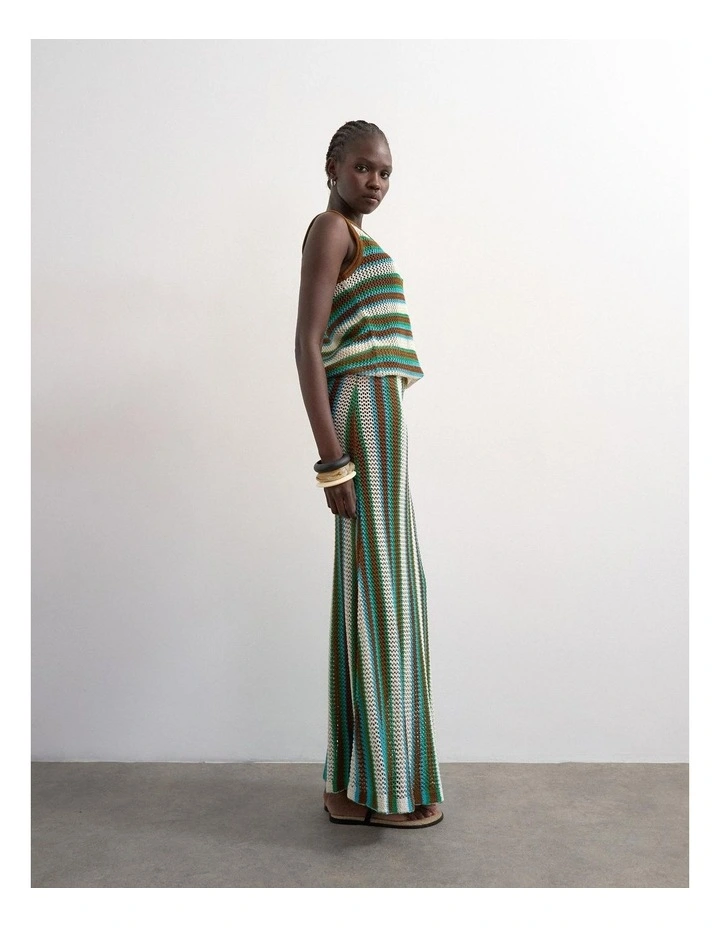 Tsingvild Maxi Knit Skirt in Multi image 1