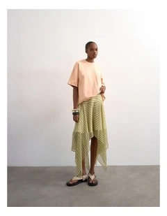NATA HANKY HEM MINI SKIRT
