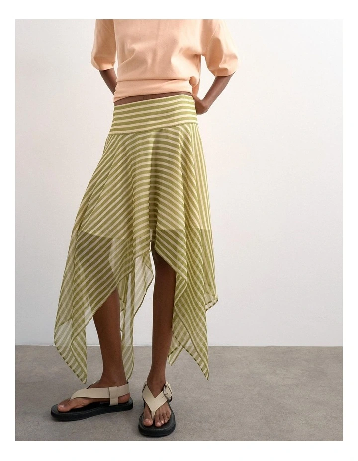NATA HANKY HEM MINI SKIRT image 2