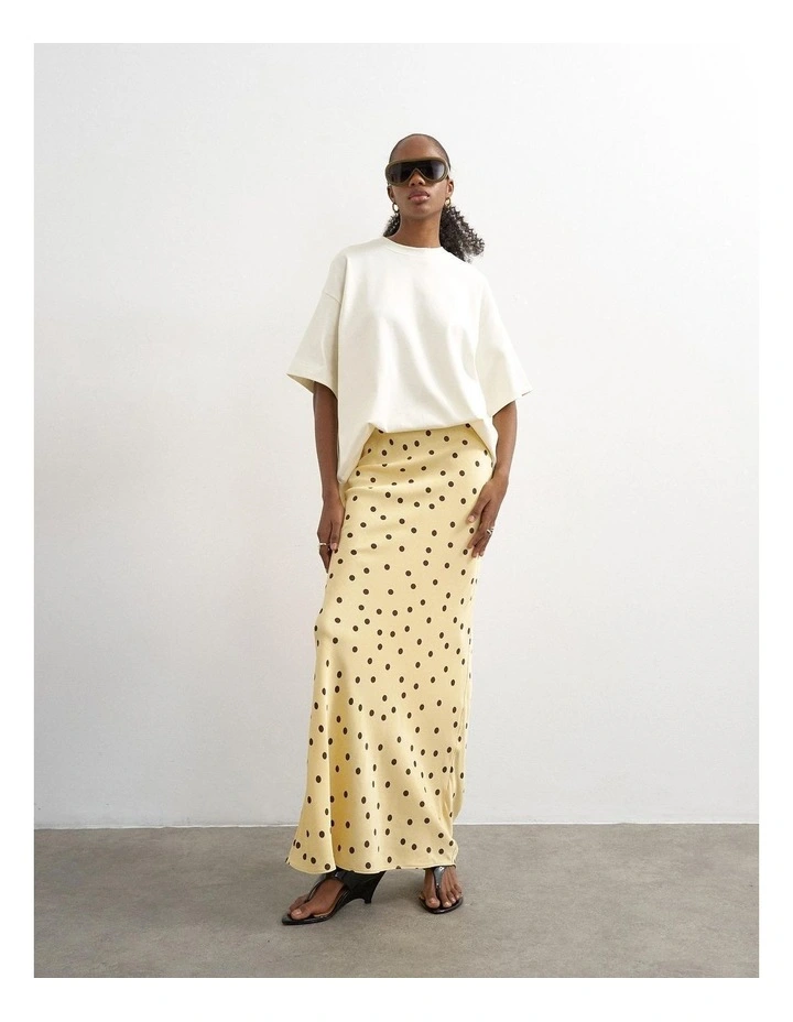 MALENE POLKA DOT SATIN image 1