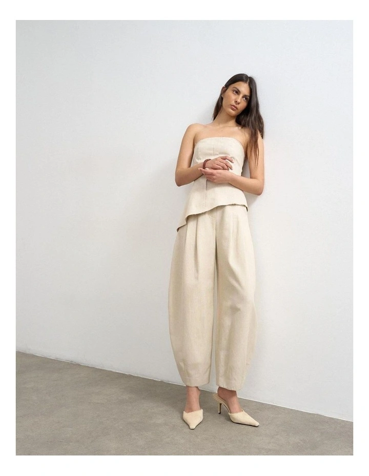 SINA BARREL LEG TROUSER image 3