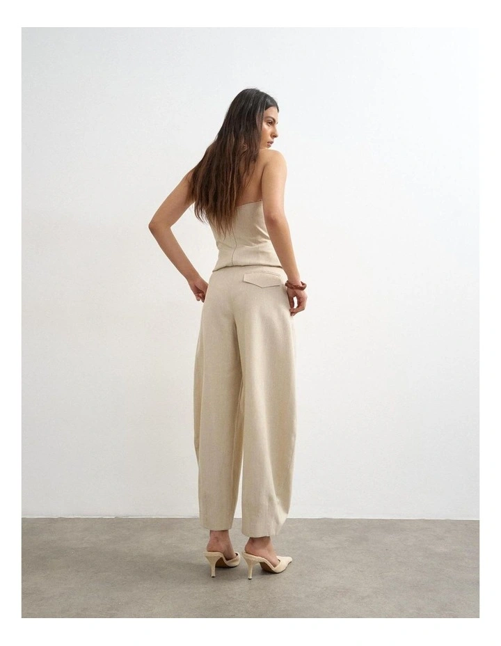 SINA BARREL LEG TROUSER image 4
