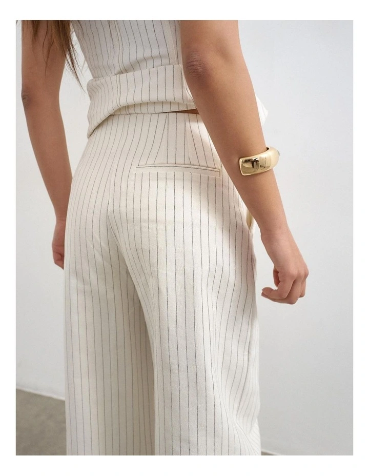 PARA STRIPED BARREL TROUSER image 4