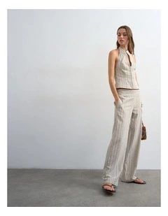 FLORA LOW RISE TROUSERS