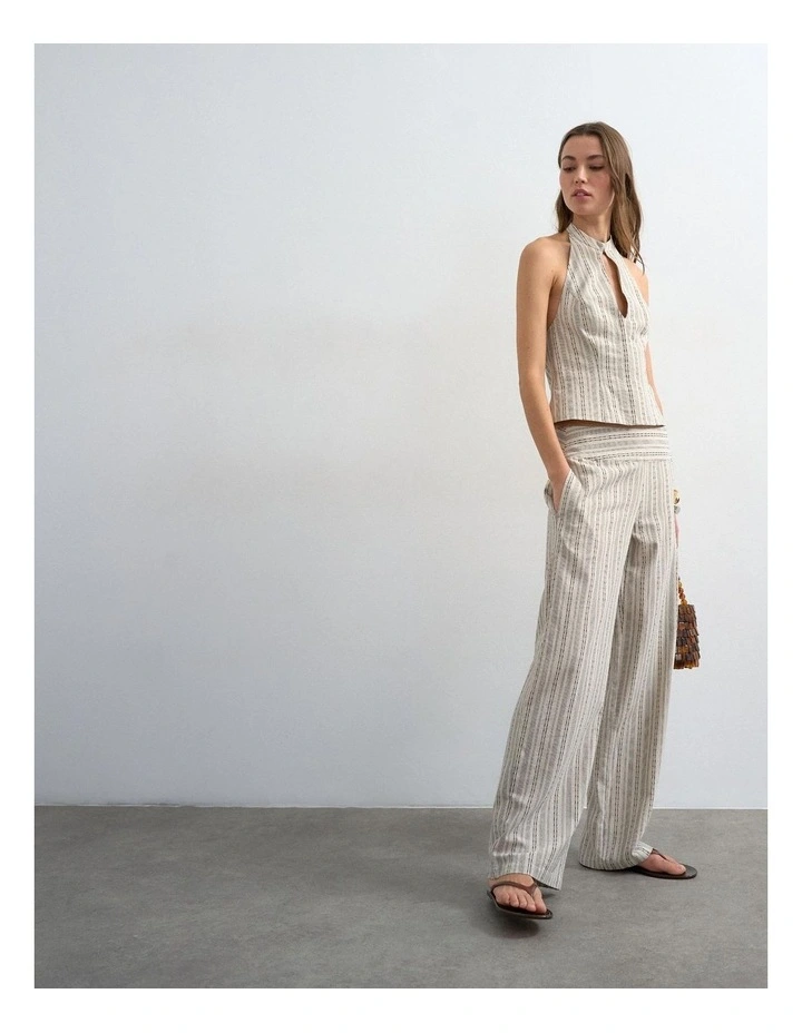 FLORA LOW RISE TROUSERS image 1
