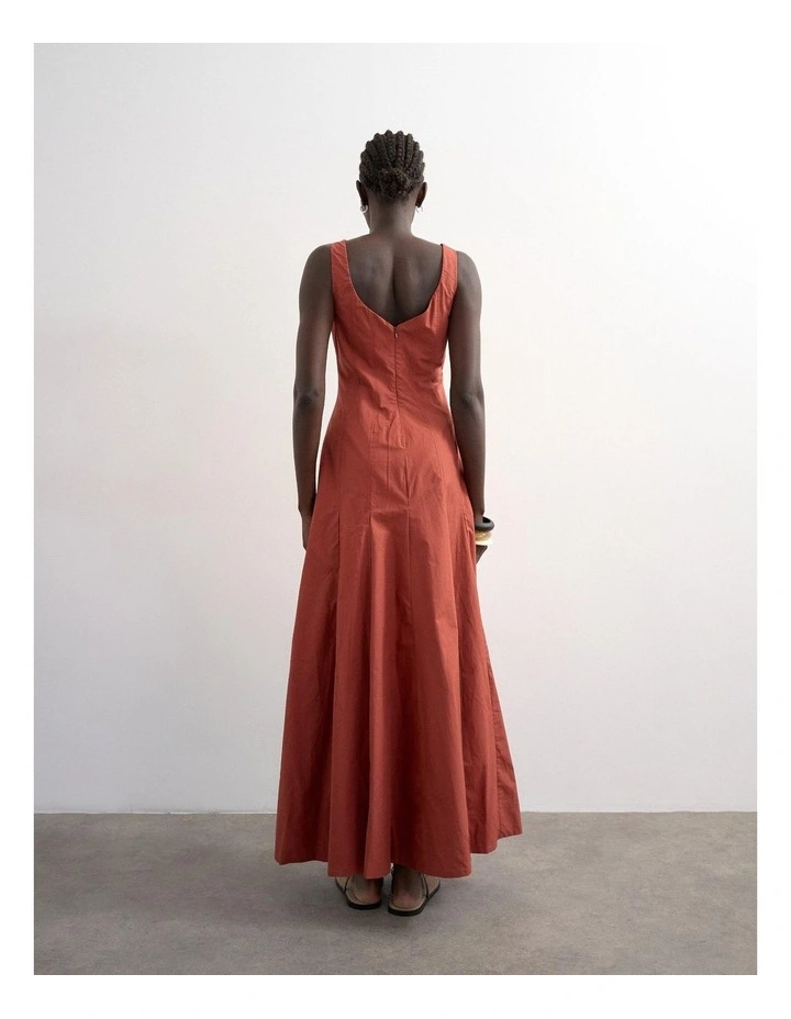Eva Maxi Dress in Red image 2