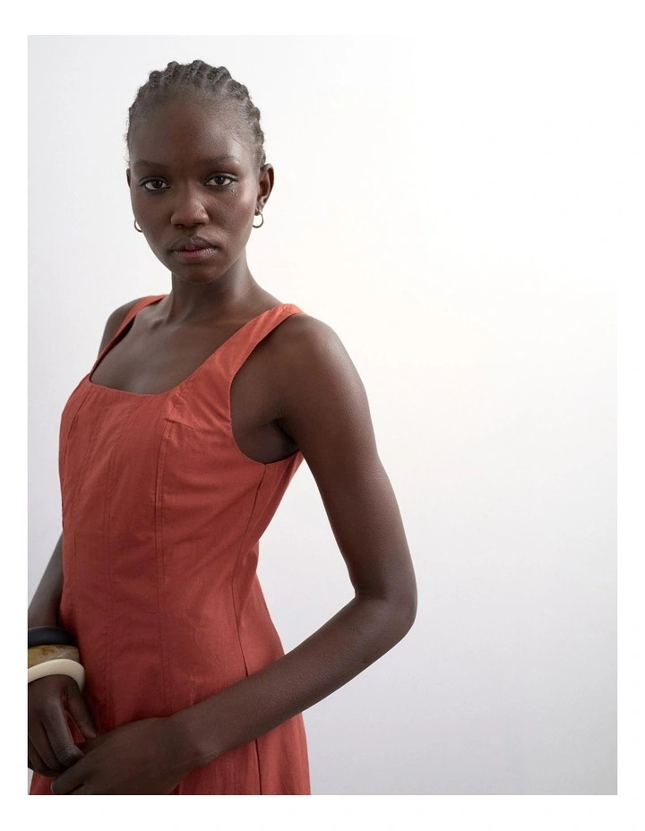 Eva Maxi Dress in Red image 3