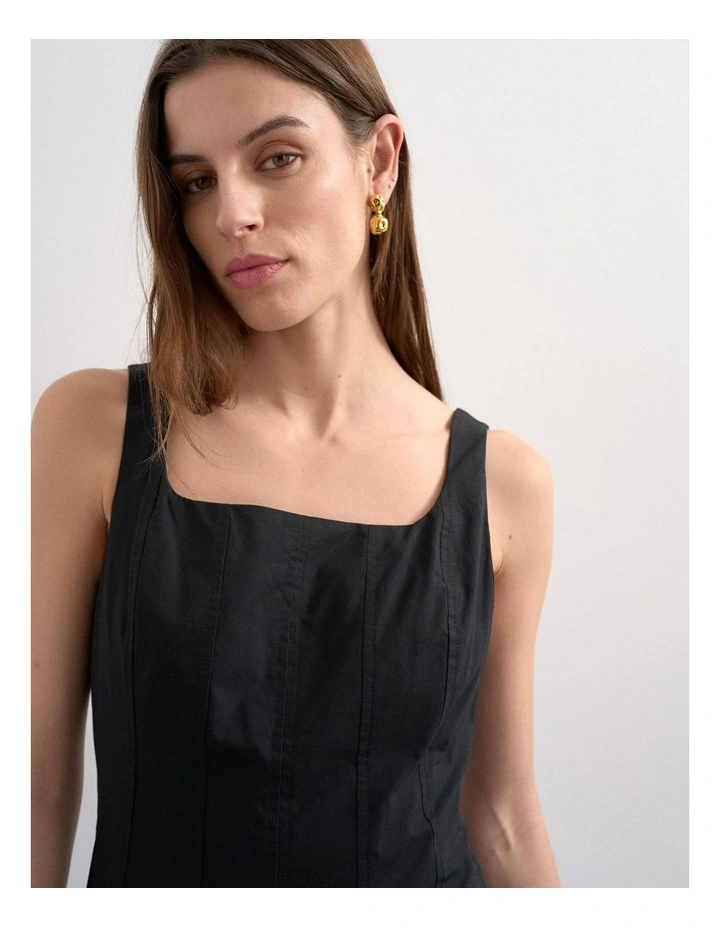 Tseva Maxi Dress in Black image 4