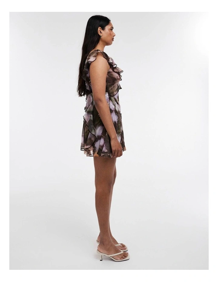 RIKKE  RUFFLE MINI DRESS image 2