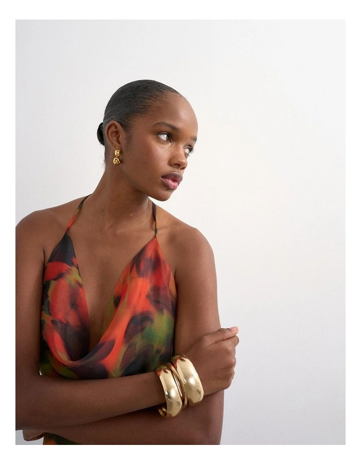 Astrid Maxi Dress in Multi image 4