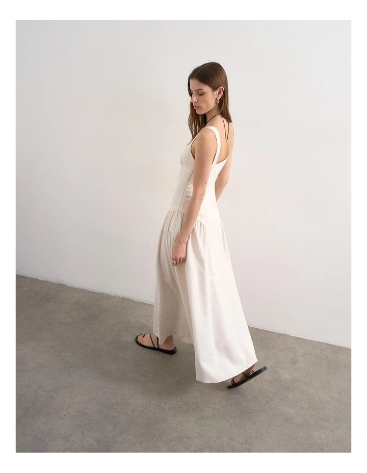 Viola Maxi Dress in Natural image 2