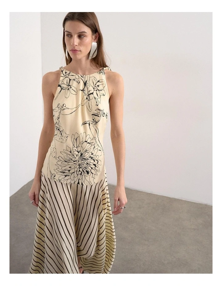 Mille Maxi Dress in White image 2