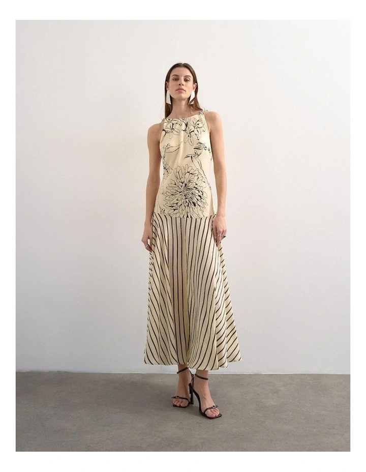 Mille Maxi Dress in White image 3