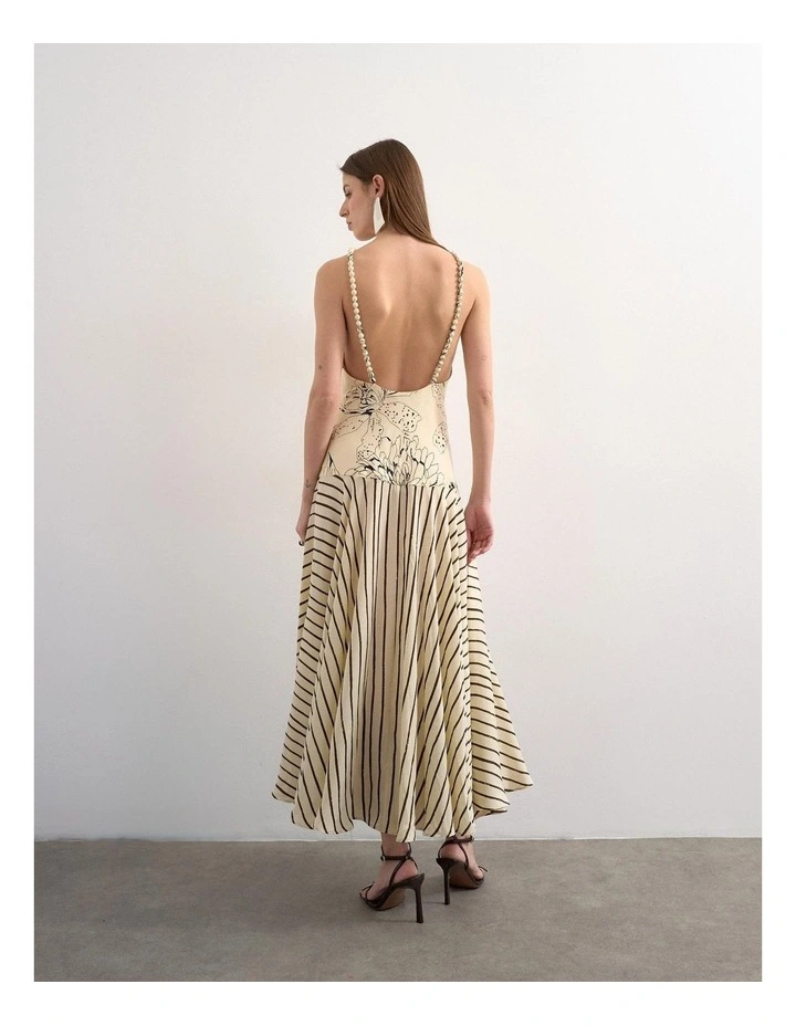 Mille Maxi Dress in White image 4