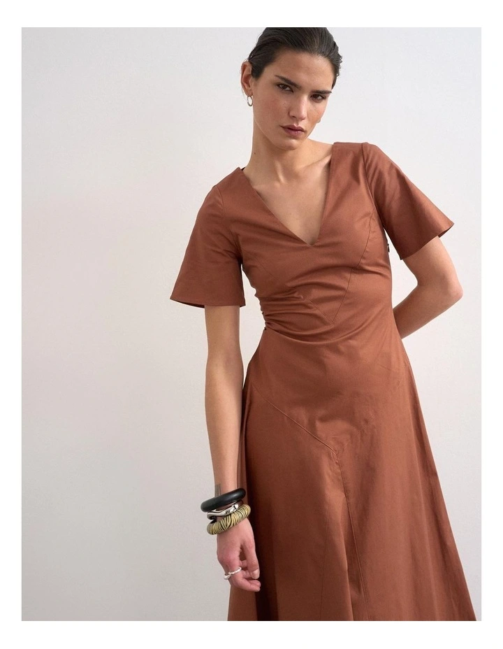 Vera Maxi Dress in Red image 2