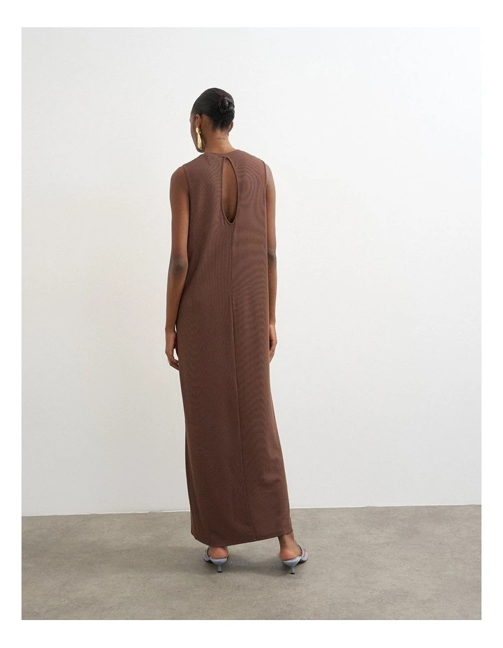 Margo Maxi Dress in Brown image 2