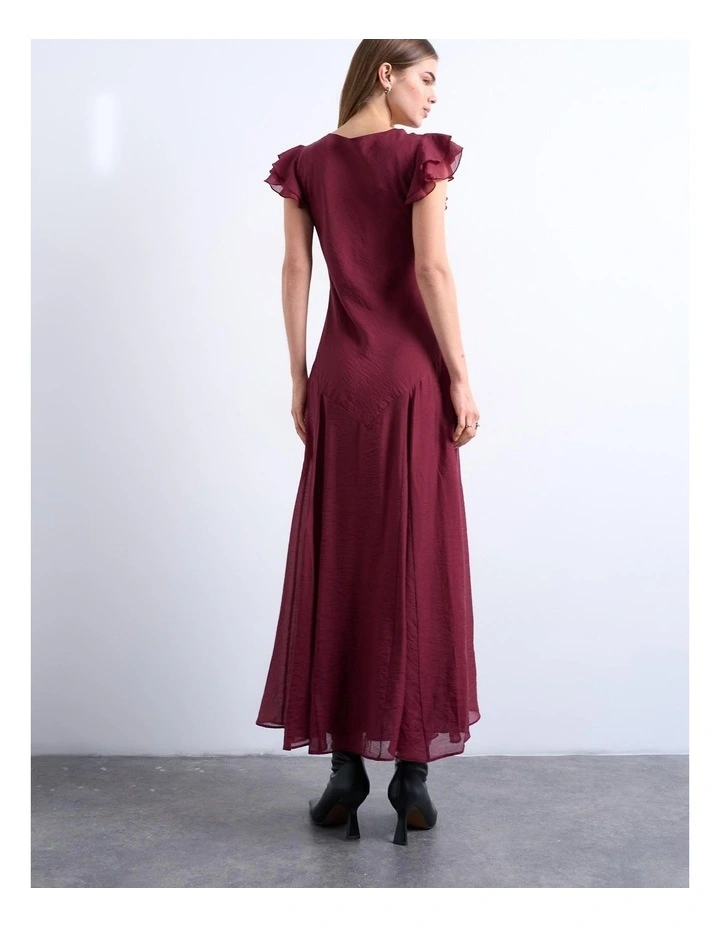 Saga Maxi Dress in Red image 4