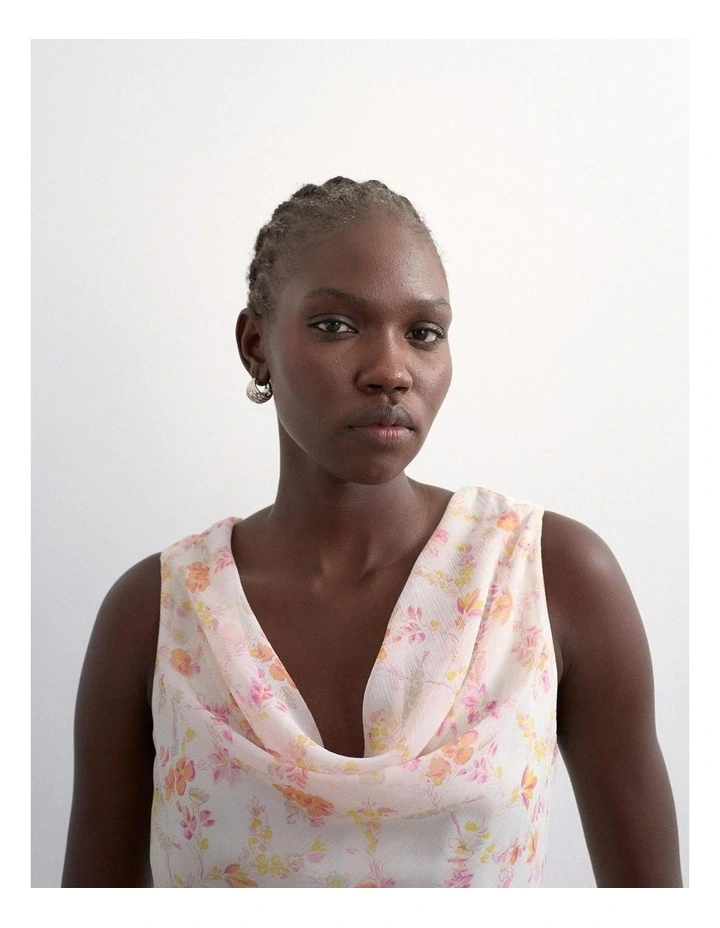 NIA COWL NECK MINI image 3