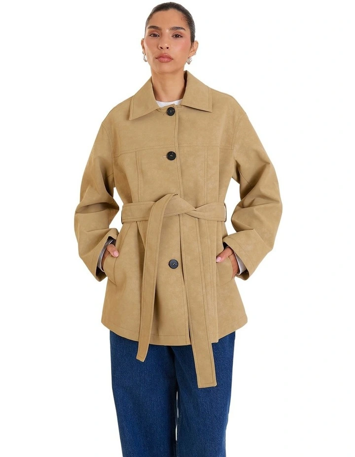 Rowena Jacket in Beige image 1