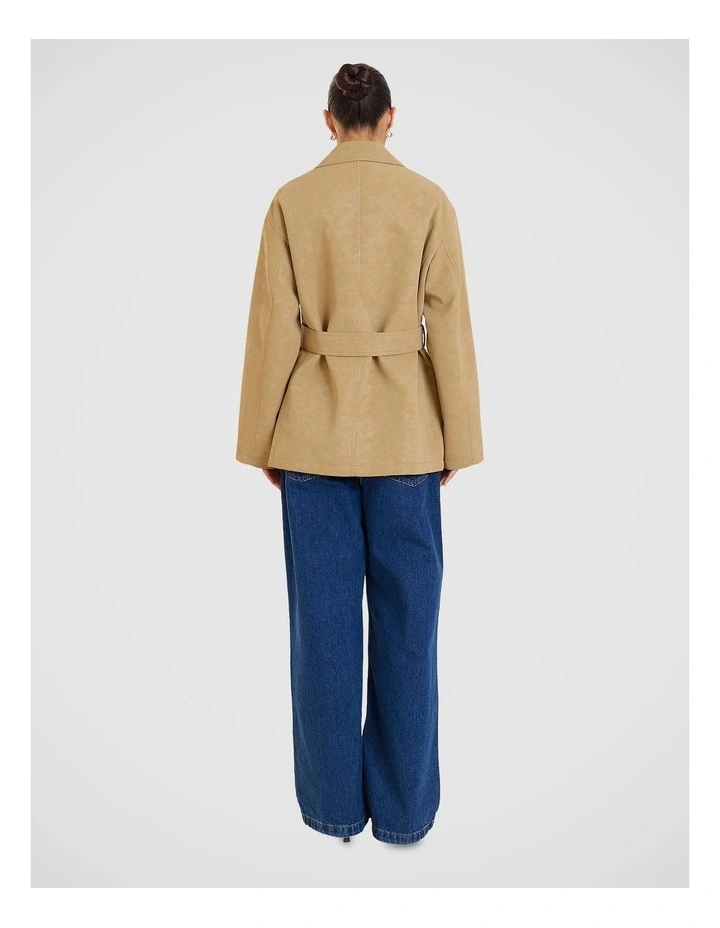 Rowena Jacket in Beige image 2