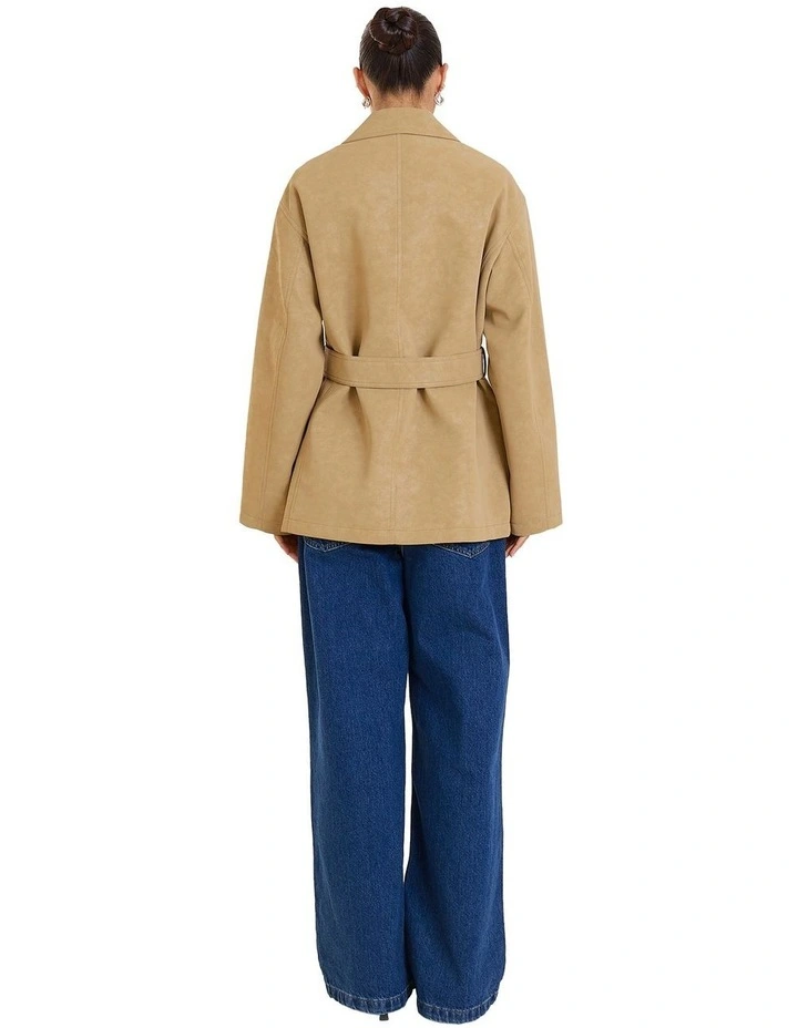 Rowena Jacket in Beige image 2