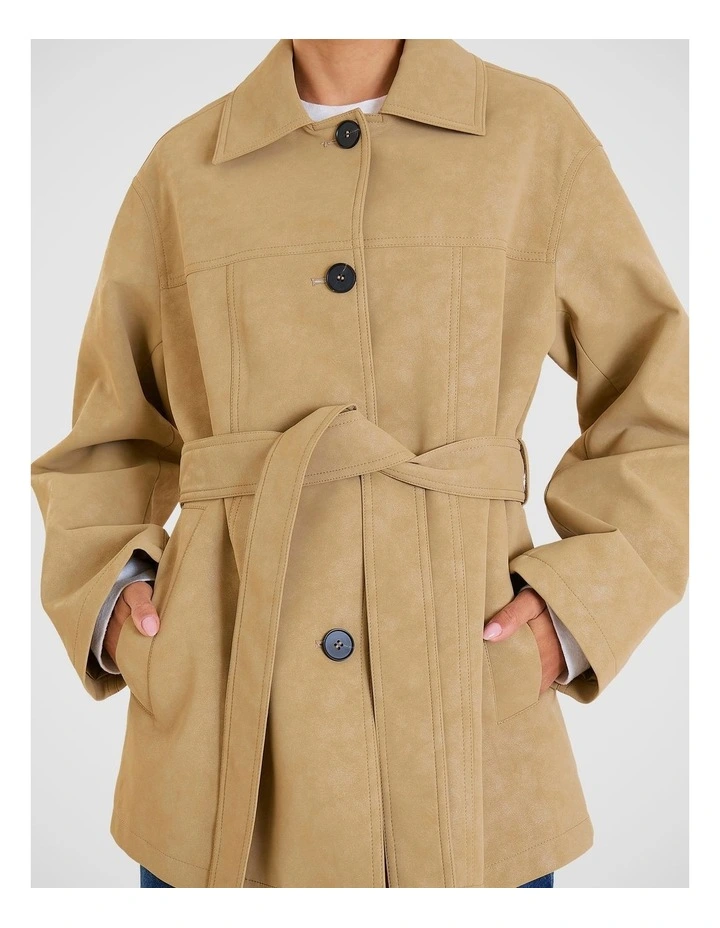 Rowena Jacket in Beige image 3