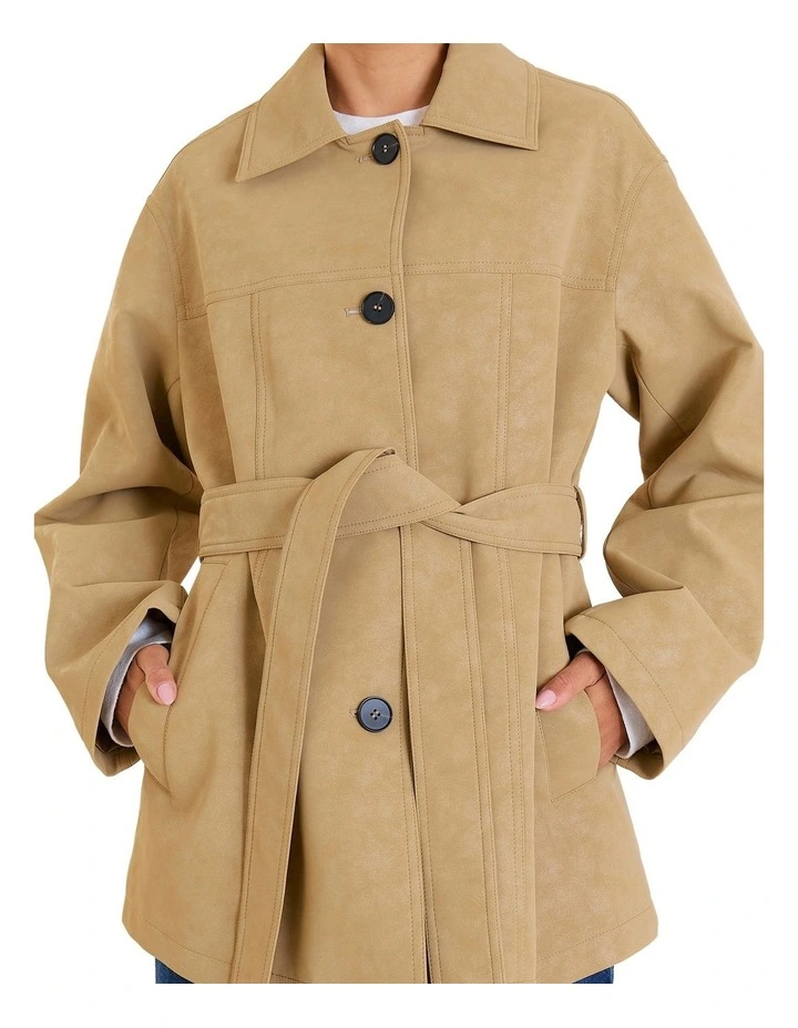 Rowena Jacket in Beige image 3