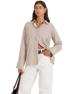 Frankie Shirt in Beige