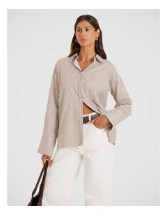 Frankie Shirt in Beige