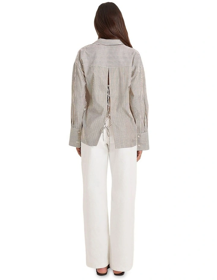 Frankie Shirt in Beige image 2