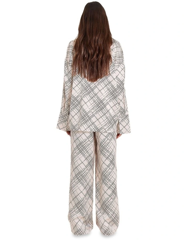 Amira Satin Shirt in White image 2