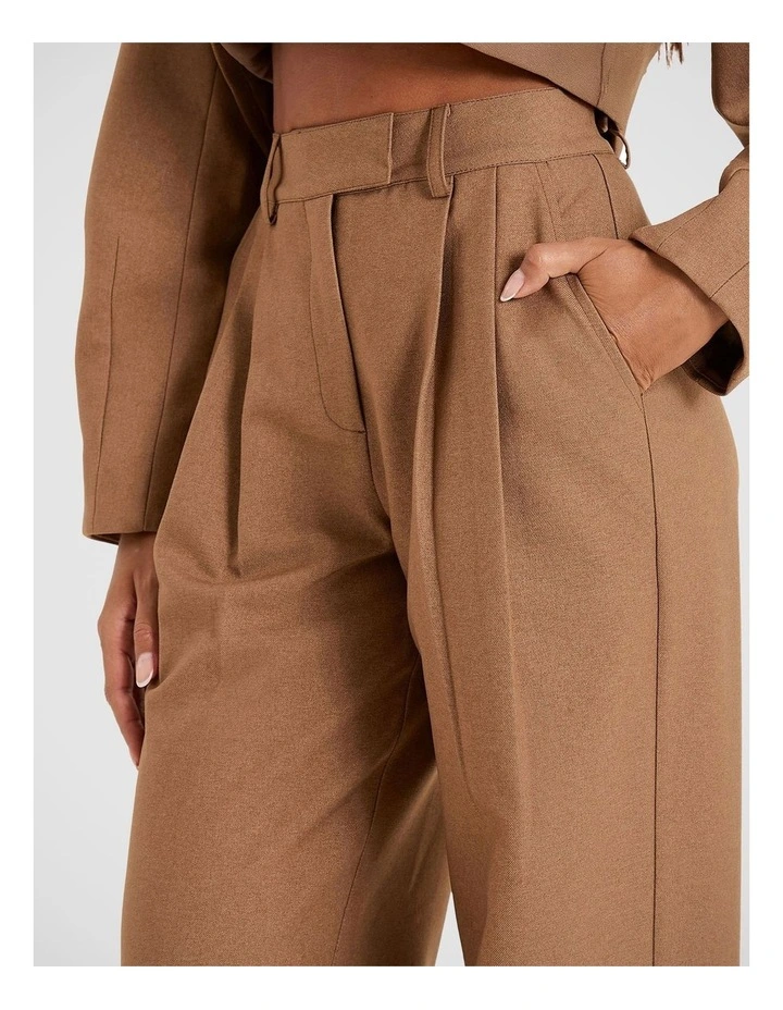 Stanlie Trouser in Taupe image 3