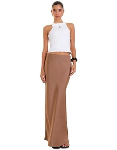 Novah Skirt in Taupe