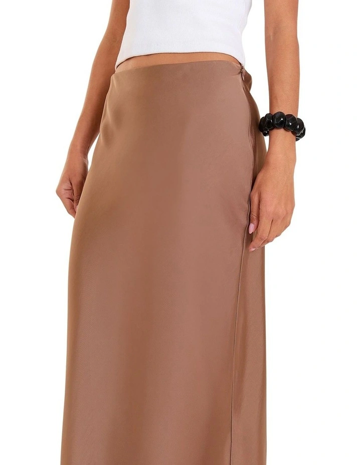 Novah Skirt in Taupe image 3