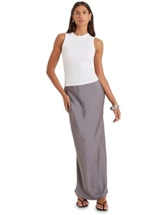 Novah Skirt in Grey