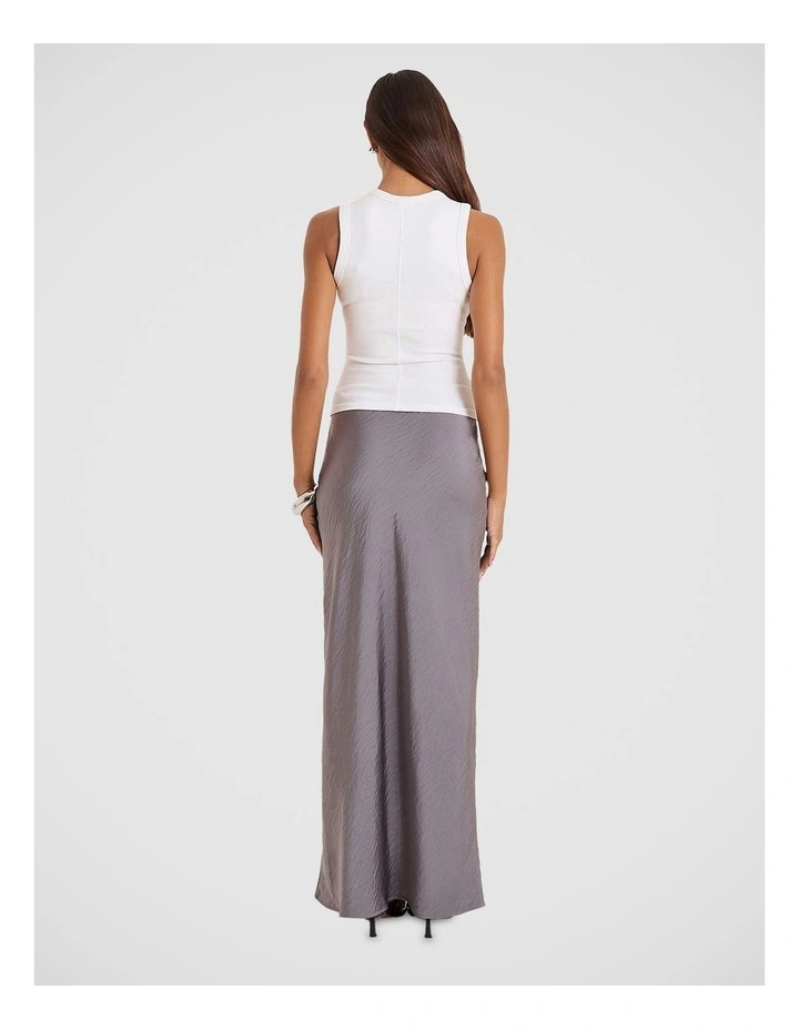 Novah Skirt in Grey image 2