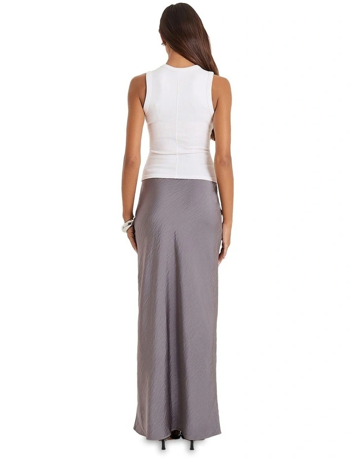 Novah Skirt in Grey image 2