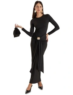 Mel Maxi Dress in Black