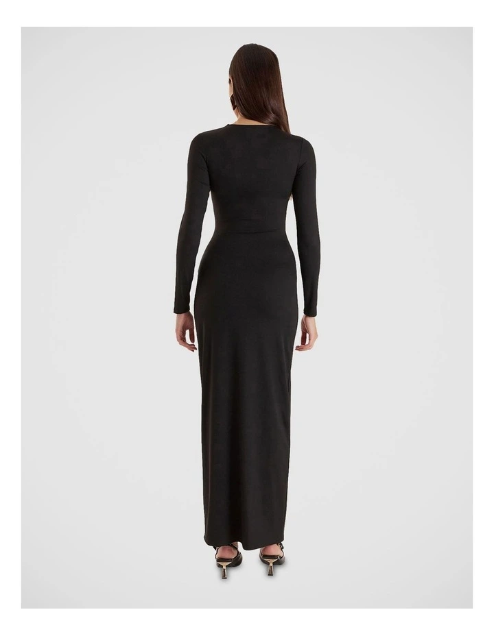 Mel Maxi Dress in Black image 2