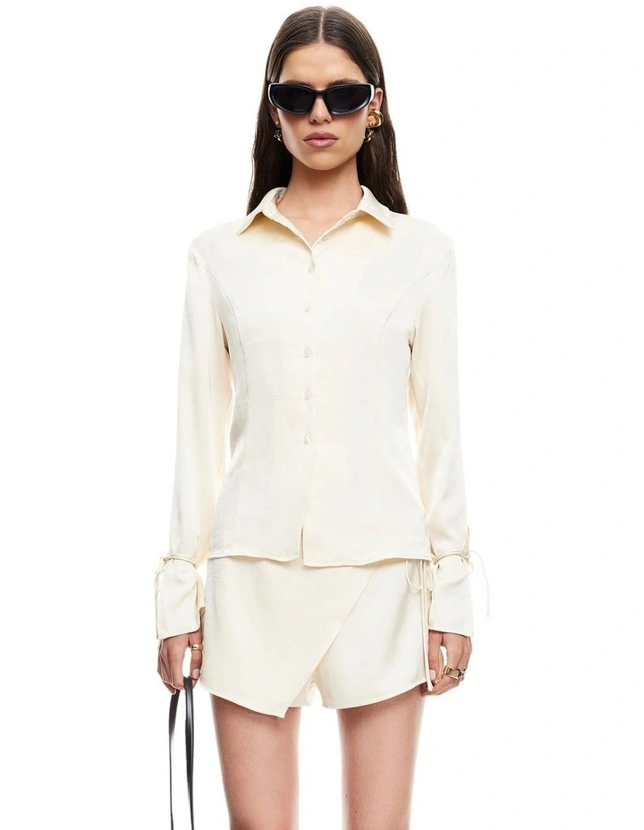 West End Top in Cream image 1