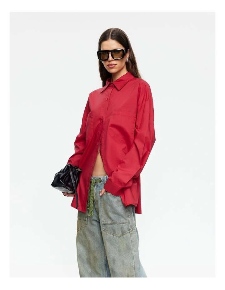 Clarity Shirt in Red image 3