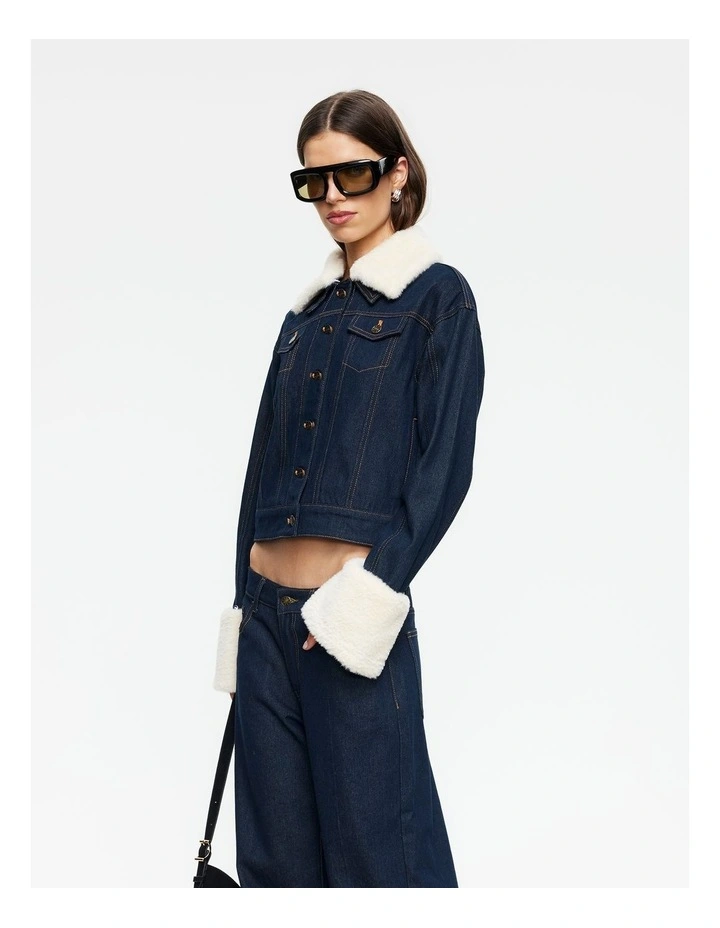 Apres Denim Jacket in Indigo image 3