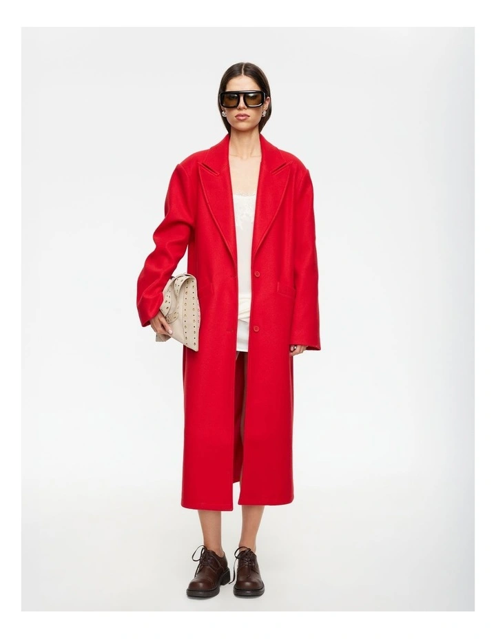 Olsen Coat in Red image 1