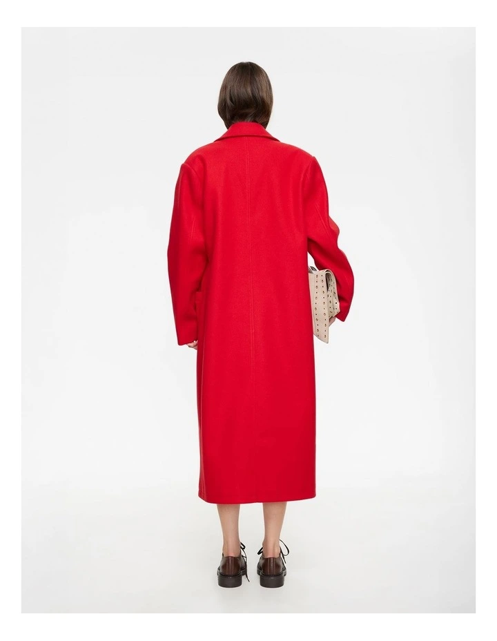 Olsen Coat in Red image 2