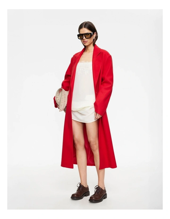 Olsen Coat in Red image 3