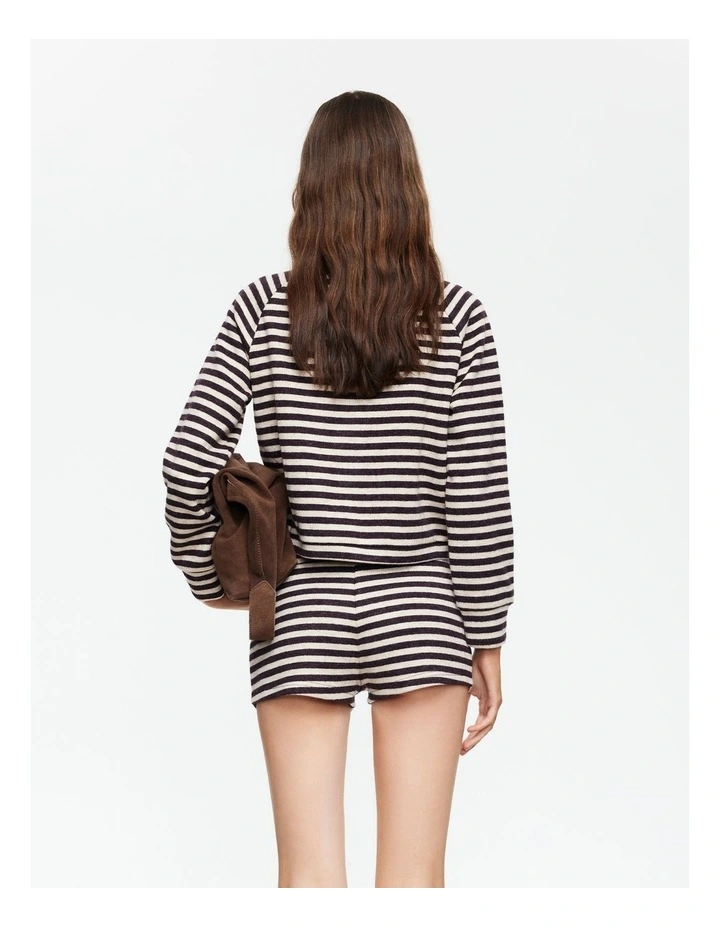 Bloom Knit Jacket in Brown image 2