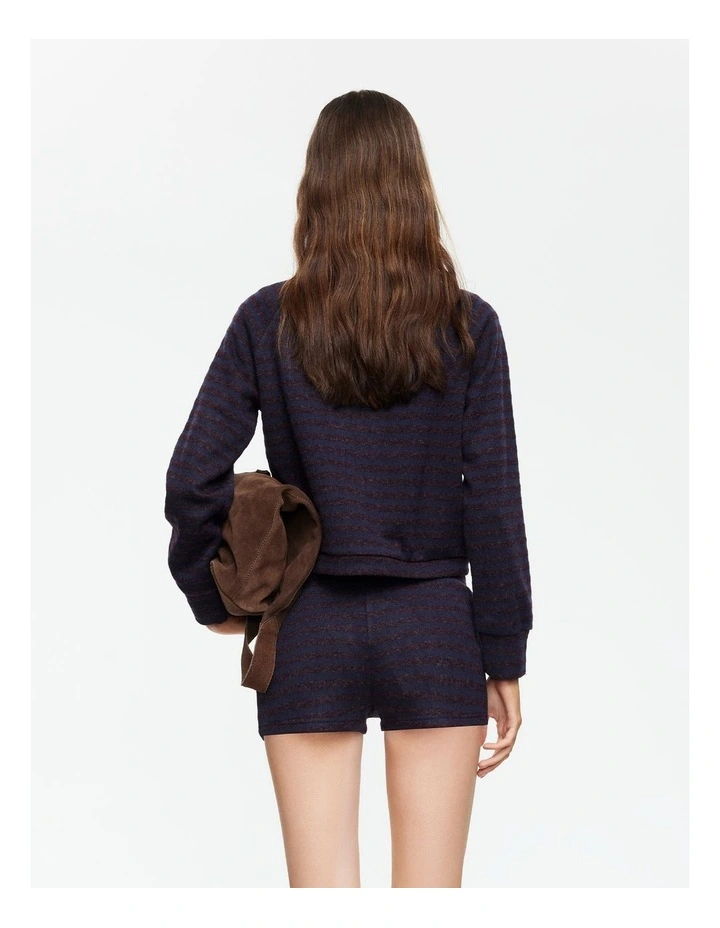 Bloom Knit Jacket in Blue image 2